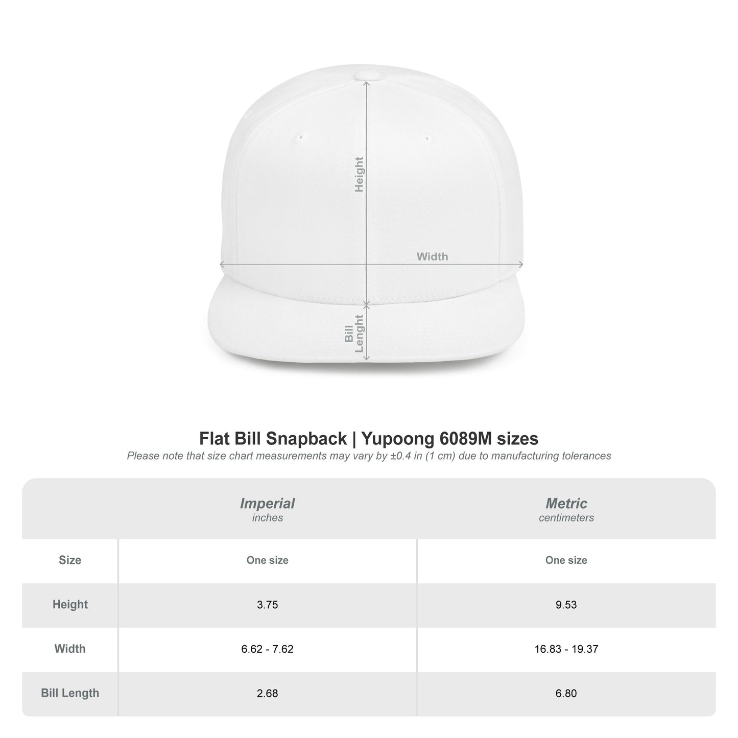 Rooted Flat Bill Snapback