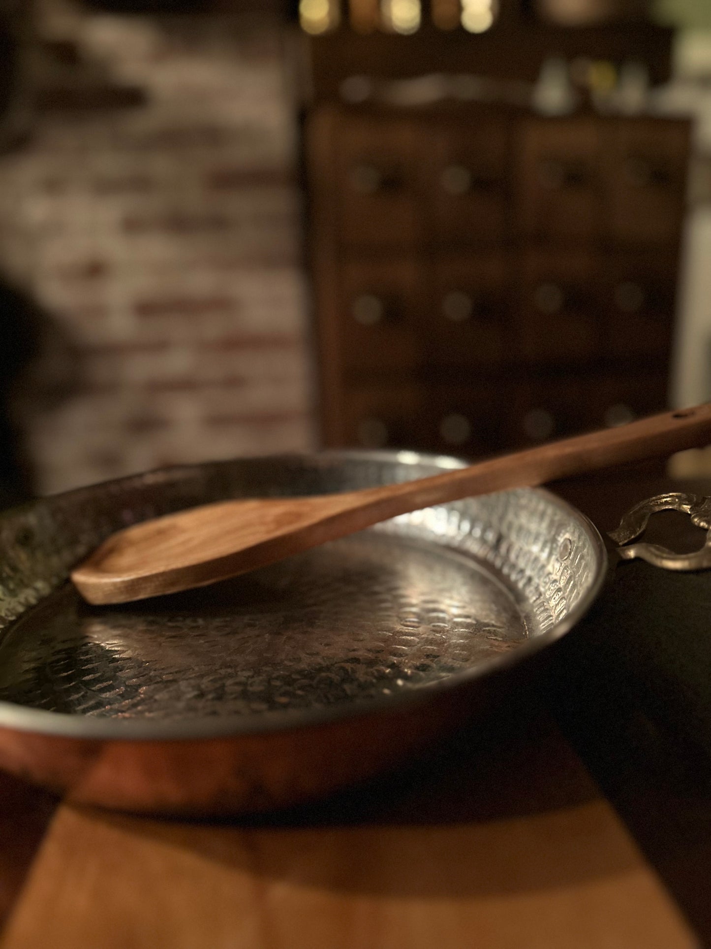 Maine-harvest, hand carved, flame birch wide mouth spoon