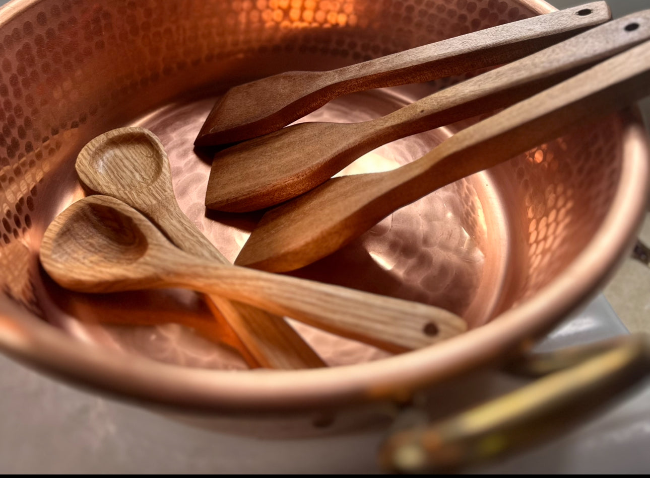 Hand Carved Utensils - Locally Sourced