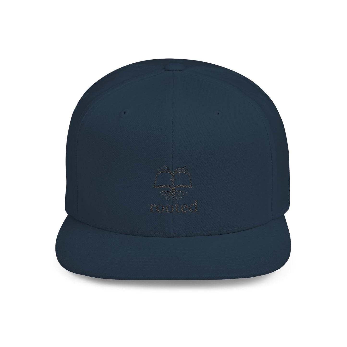 Rooted Flat Bill Snapback