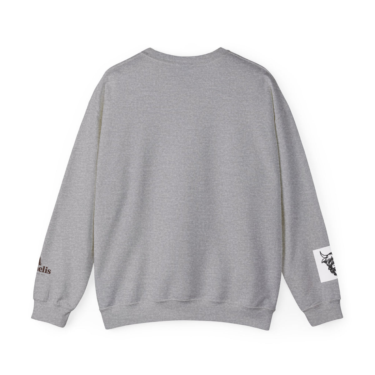 In The Pines Andover, ME Crewneck Sweatshirt — Scenic River Pine Forest Sweatshirt