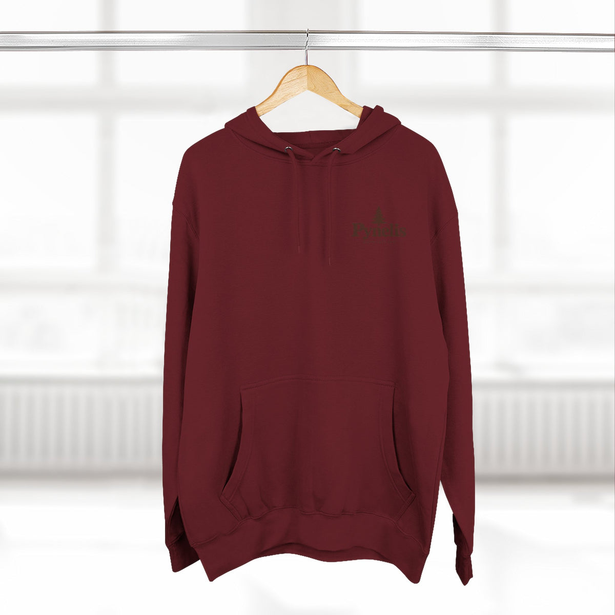 Hoodie — "In The Pines" Scenic River Woodland Hoodie (Andover, ME)