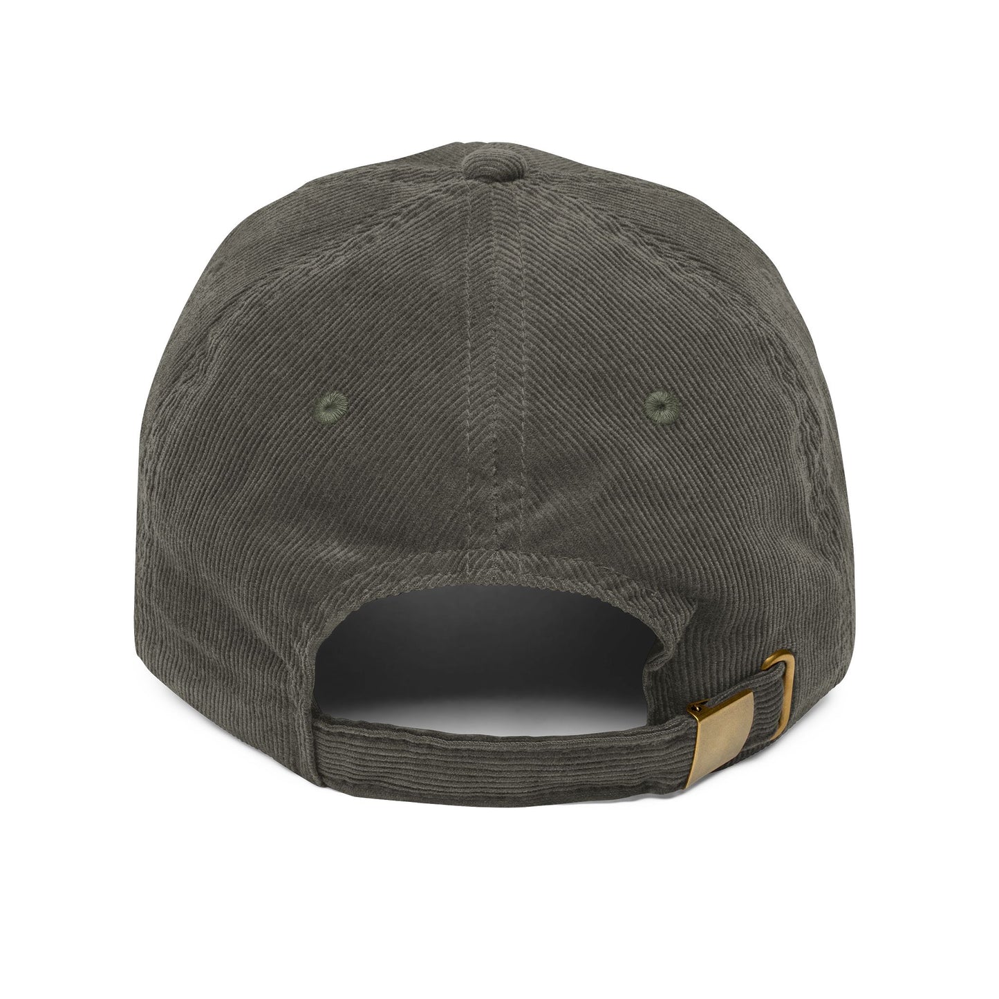 Rooted in Christ Vintage Corduroy Cap — Embroidered Christian Hat