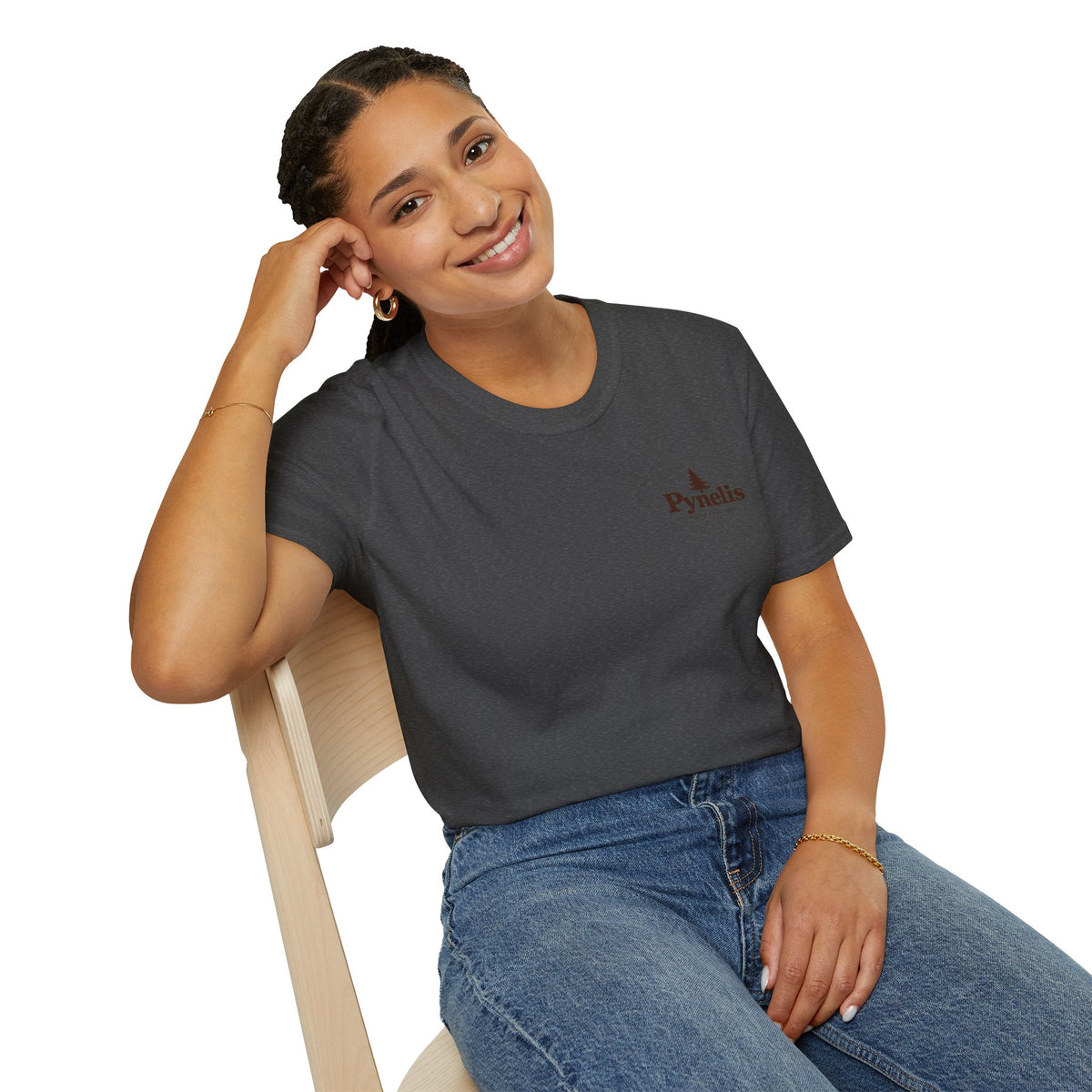 Pynelis Highland Cow Tee — “A Little Fluff, A Little Snout, A Lot of Attitude”