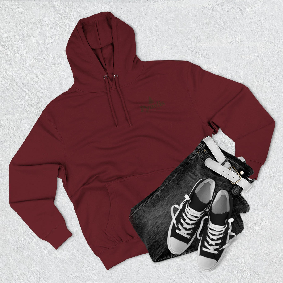 Hoodie — "In The Pines" Scenic River Woodland Hoodie (Andover, ME)