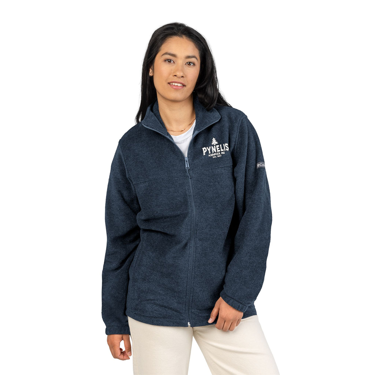 Embroidered Pynelis Fleece Jacket — Columbia Zip-Up Jacket