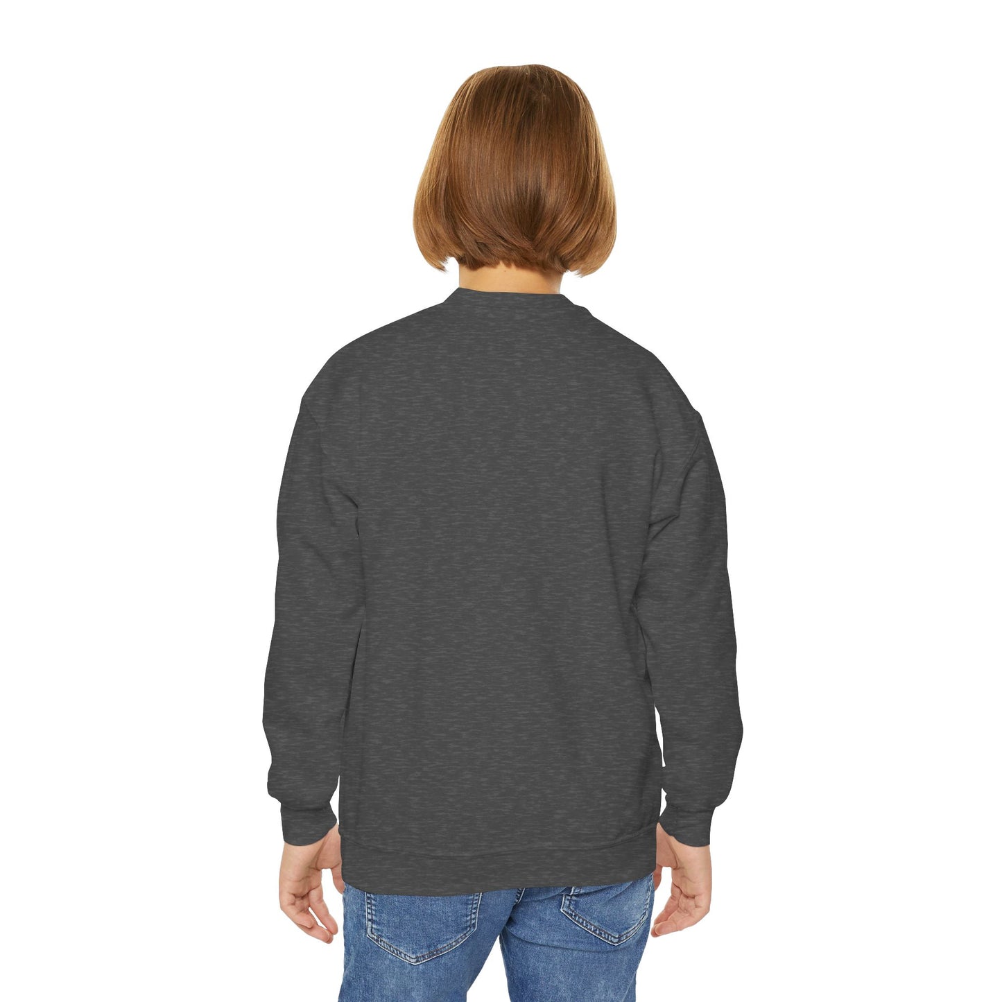Rooted Youth Crewneck Sweatshirt – Soft Pastel Inspirational Kids Pullover