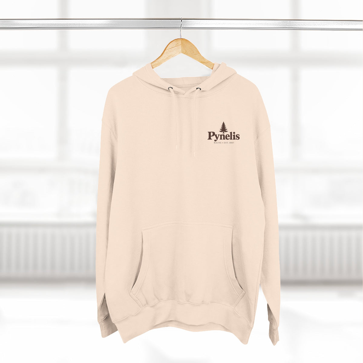 Hoodie — "In The Pines" Scenic River Woodland Hoodie (Andover, ME)