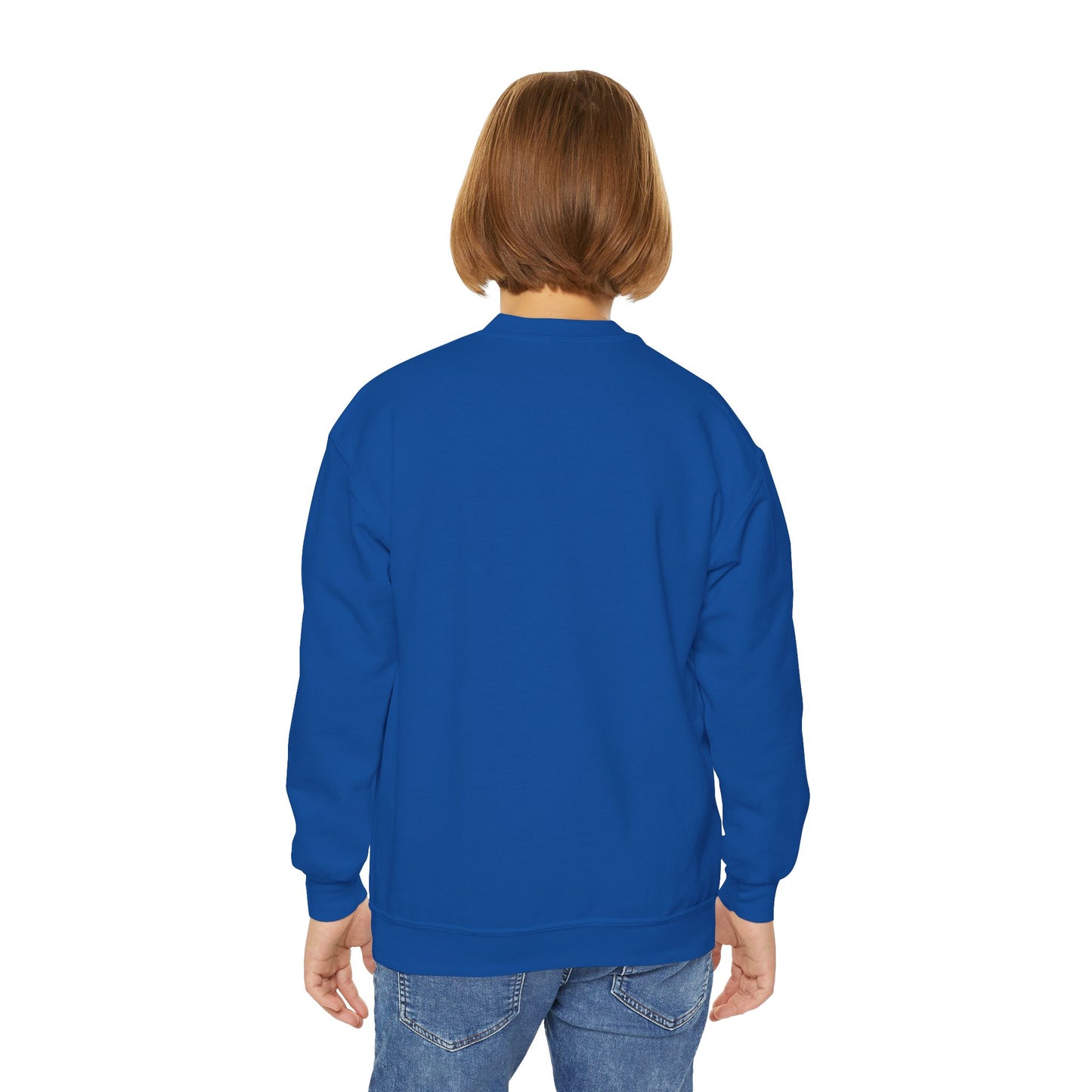 Rooted Youth Crewneck Sweatshirt – Soft Pastel Inspirational Kids Pullover