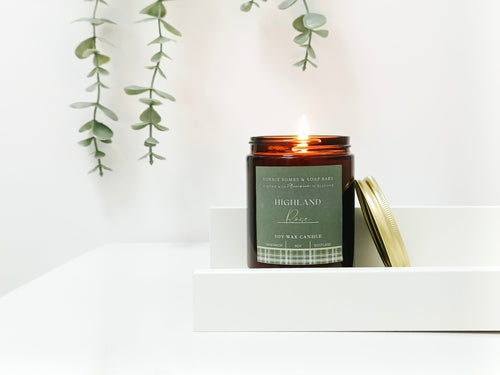 Highland Rose Soy Candle