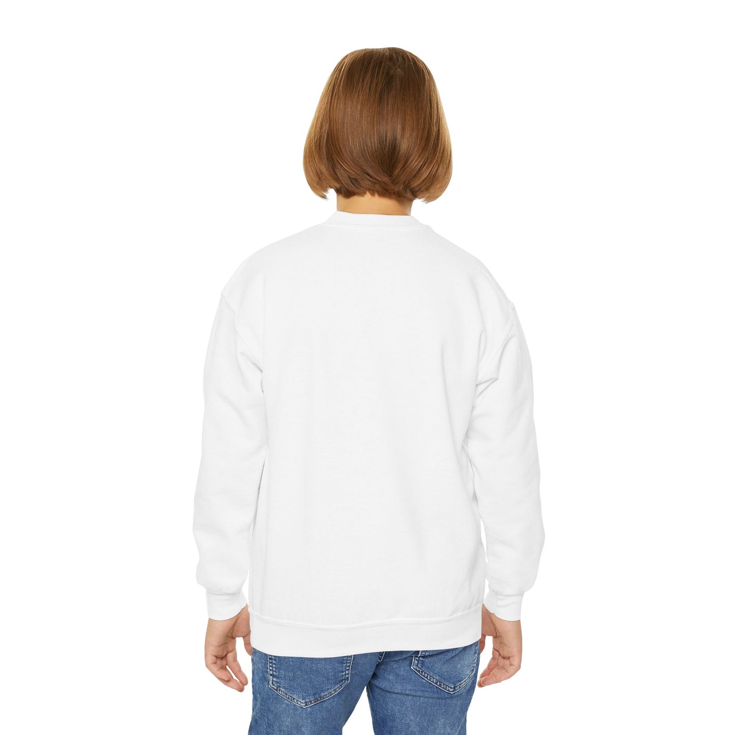 Rooted Youth Crewneck Sweatshirt – Soft Pastel Inspirational Kids Pullover