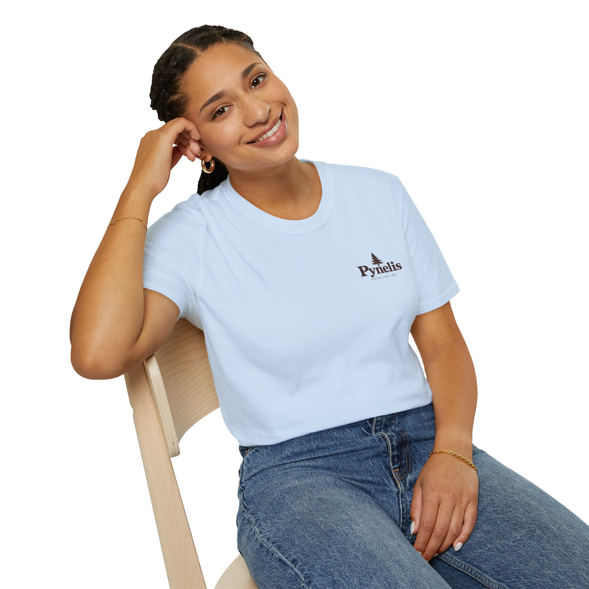 Pynelis Highland Cow Tee — “A Little Fluff, A Little Snout, A Lot of Attitude”