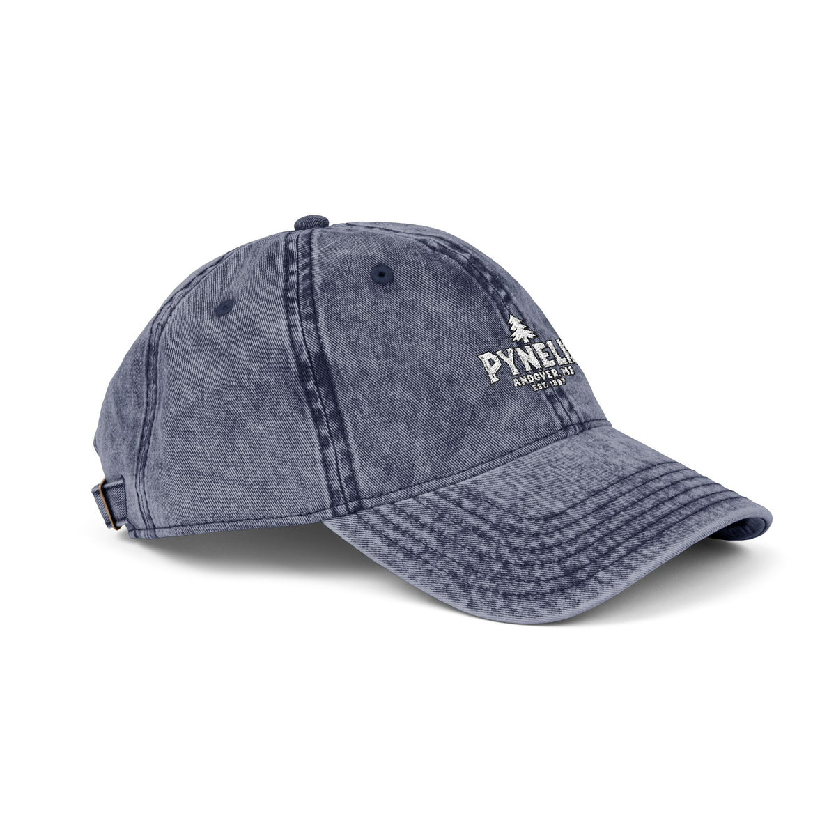 Pynelis Vintage Embroidered Baseball Cap — Retro Washed Cotton Hat
