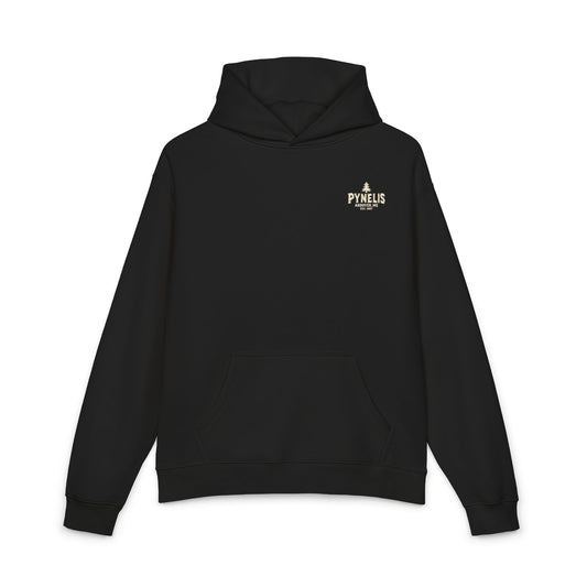 Pynelis Highland Cow Hoodie — Andover, ME Rustic Outdoor Pullover