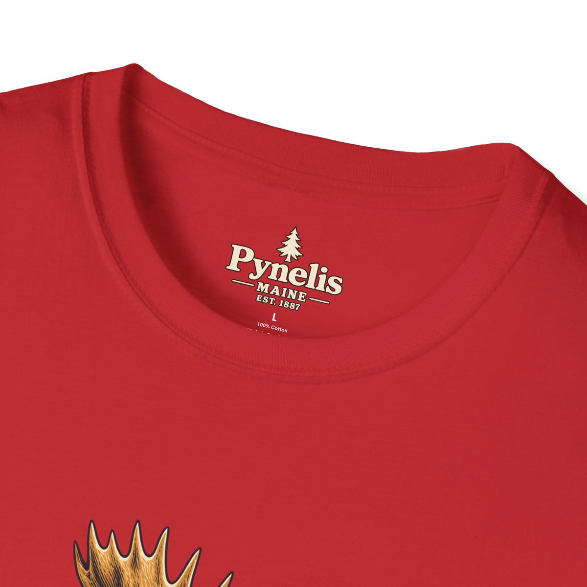 Moose Graphic T-Shirt — "The Neighbors Are Wild" Personalized Cabin Shirt