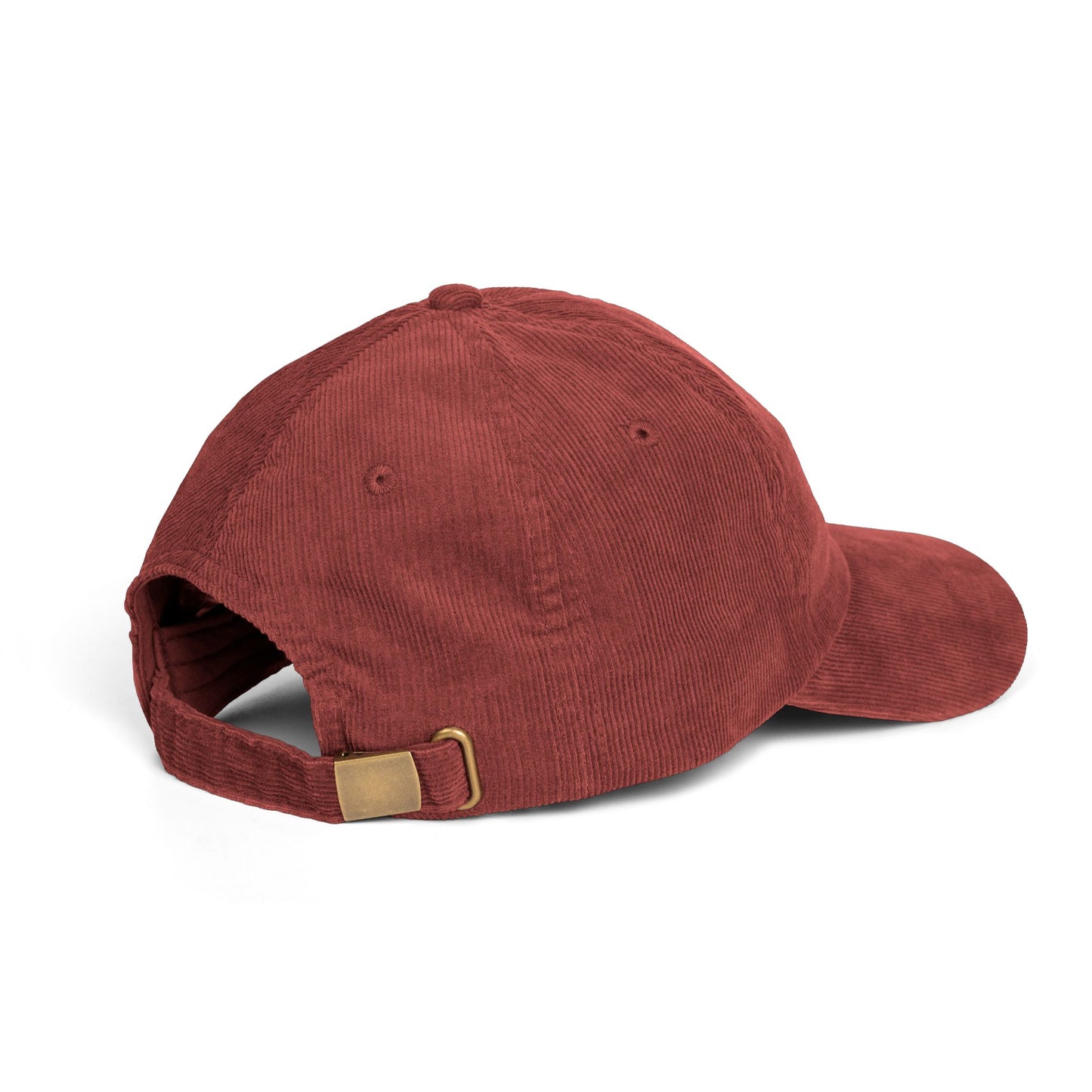 Rooted in Christ Vintage Corduroy Cap — Embroidered Christian Hat