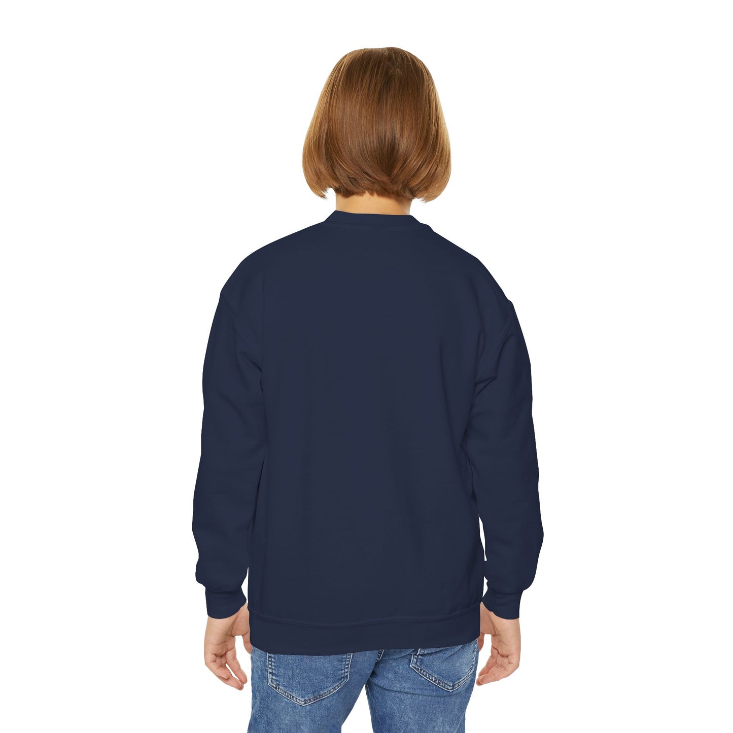 Rooted Youth Crewneck Sweatshirt – Soft Pastel Inspirational Kids Pullover