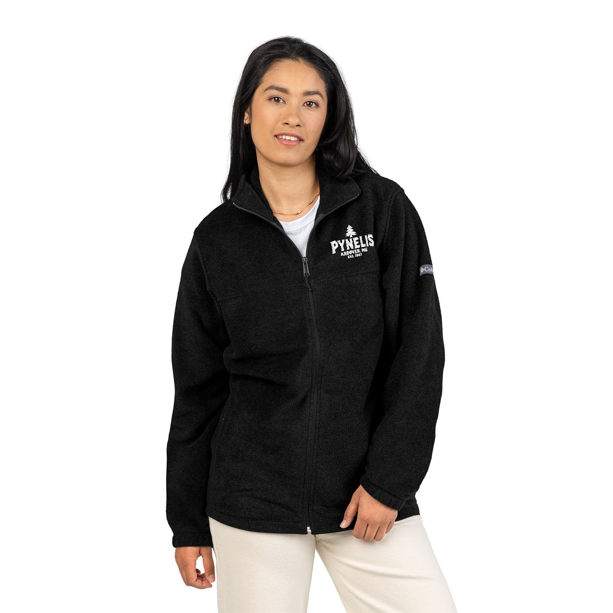 Embroidered Pynelis Fleece Jacket — Columbia Zip-Up Jacket