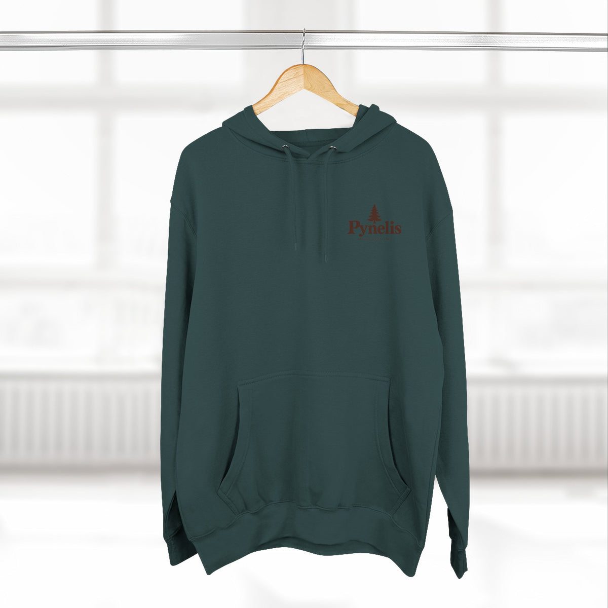 Hoodie — "In The Pines" Scenic River Woodland Hoodie (Andover, ME)