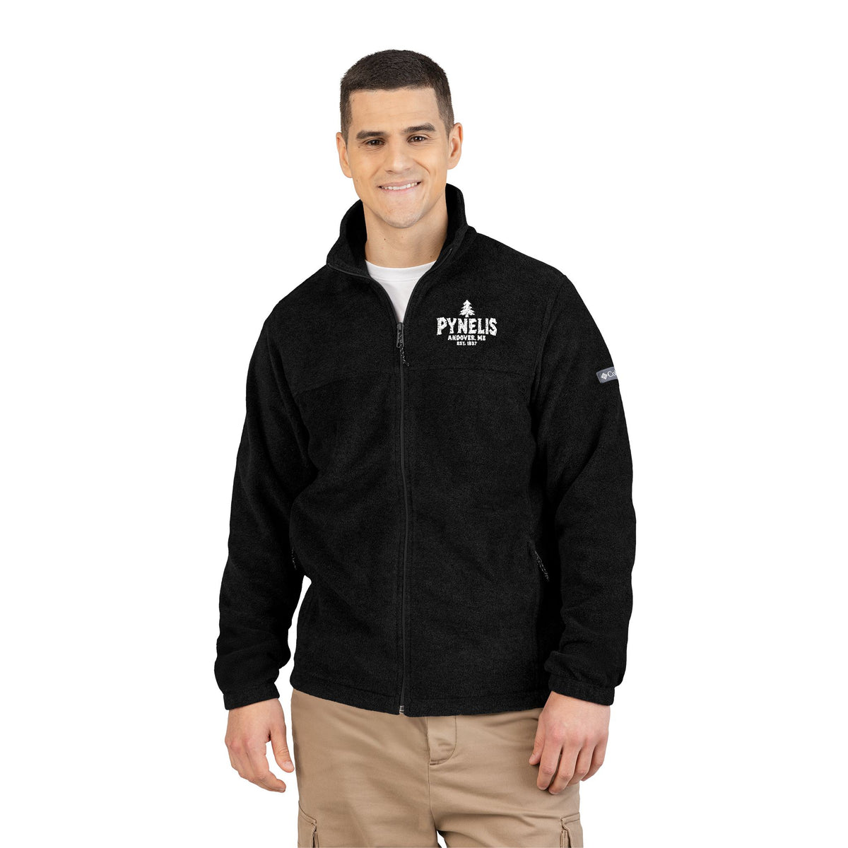 Embroidered Pynelis Fleece Jacket — Columbia Zip-Up Jacket