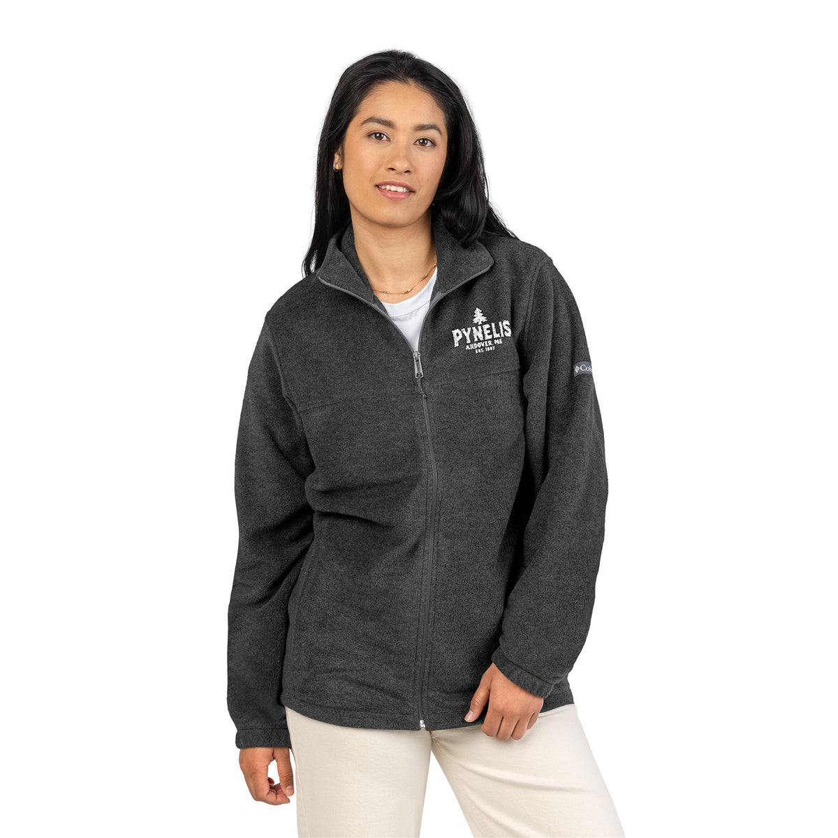 Embroidered Pynelis Fleece Jacket — Columbia Zip-Up Jacket