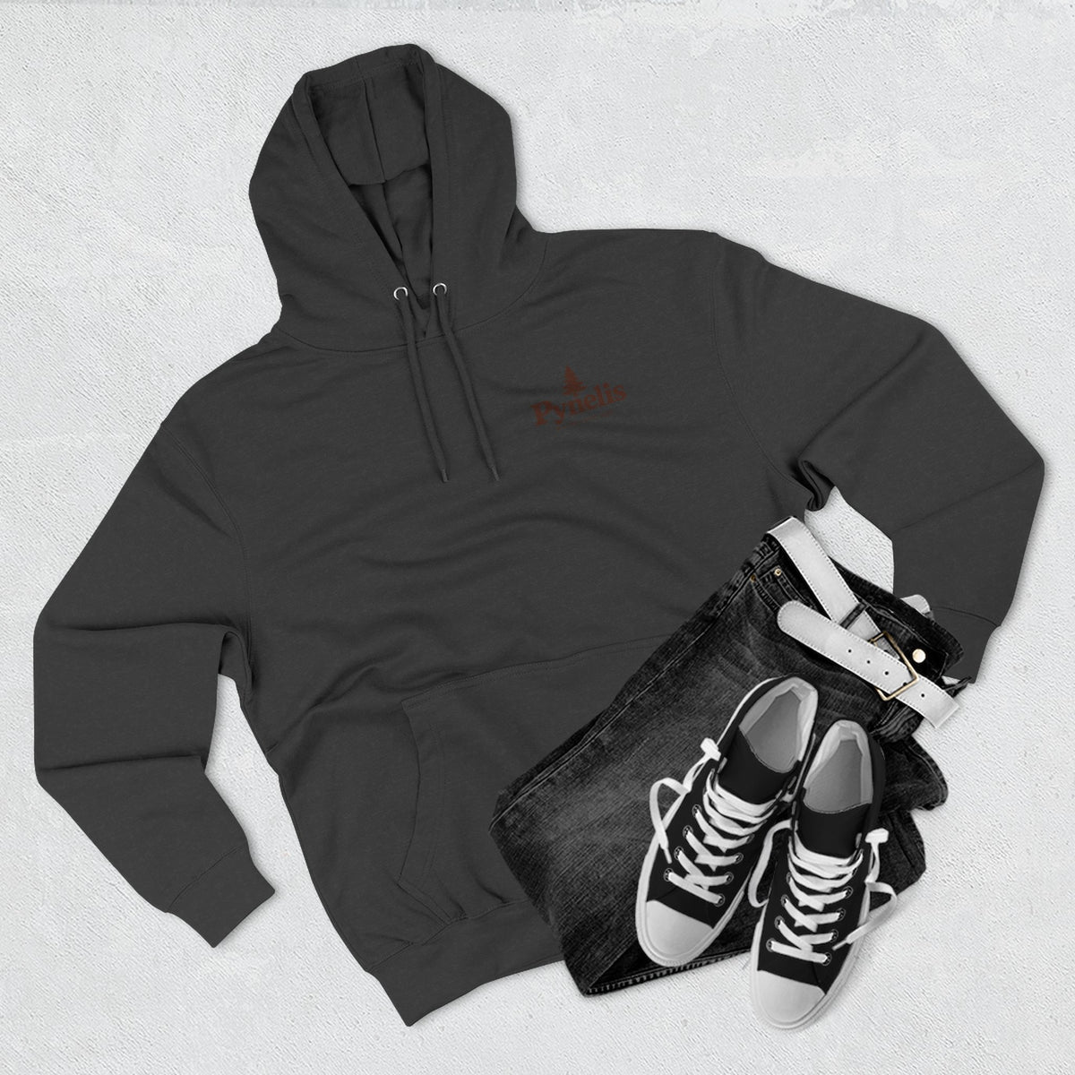 Hoodie — "In The Pines" Scenic River Woodland Hoodie (Andover, ME)