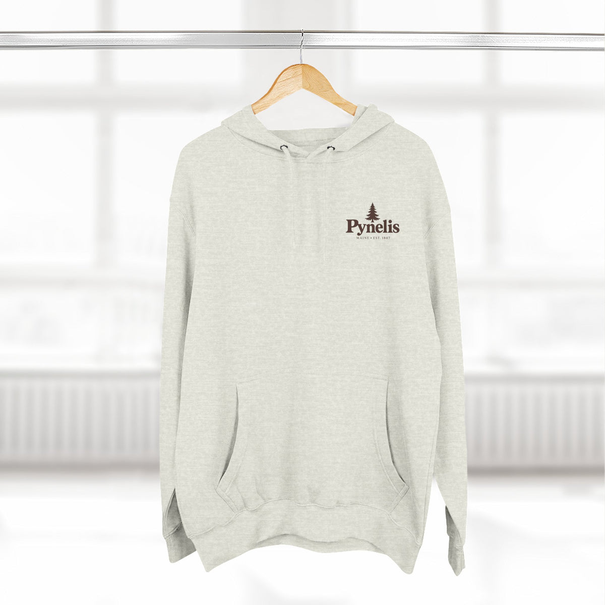 Hoodie — "In The Pines" Scenic River Woodland Hoodie (Andover, ME)