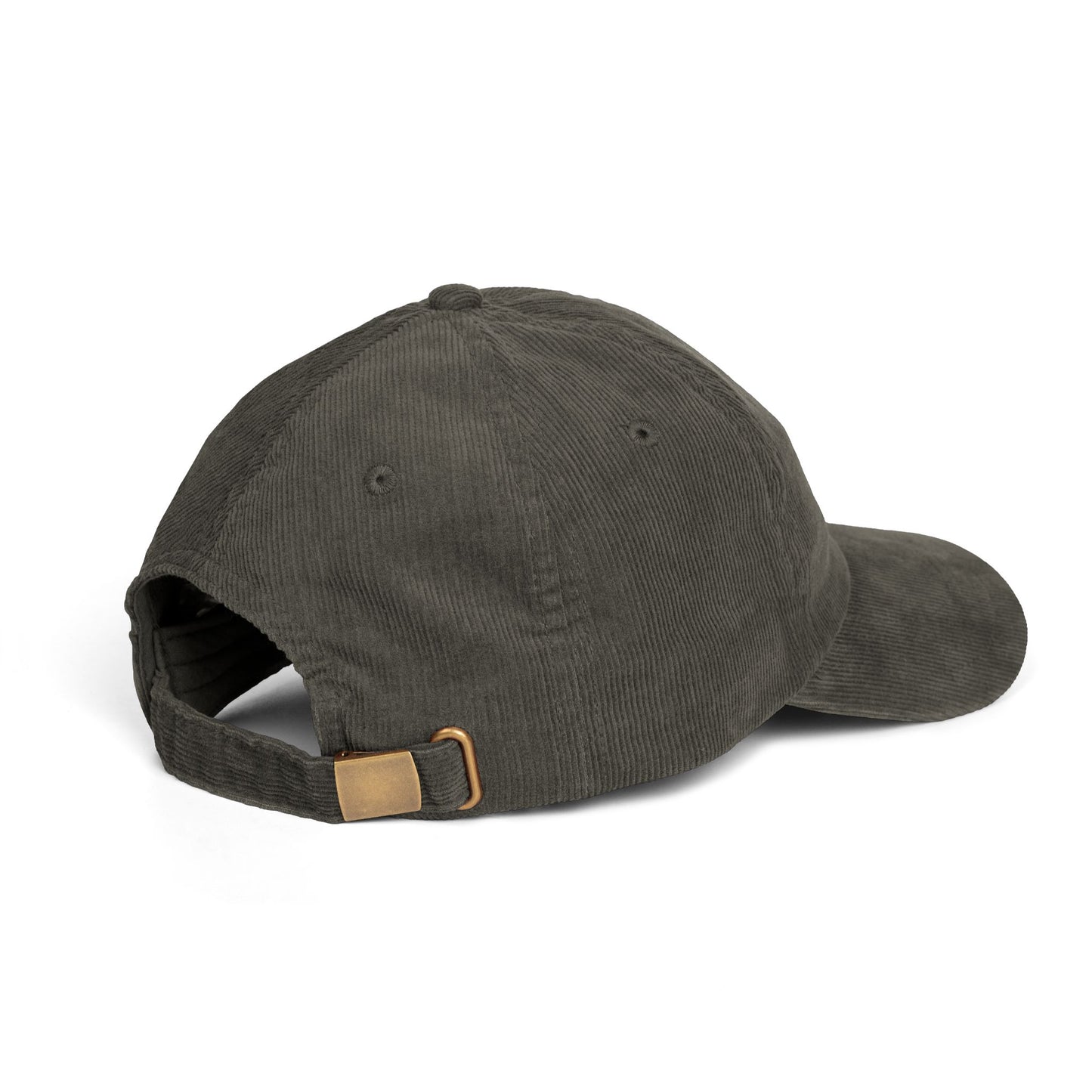 Rooted in Christ Vintage Corduroy Cap — Embroidered Christian Hat