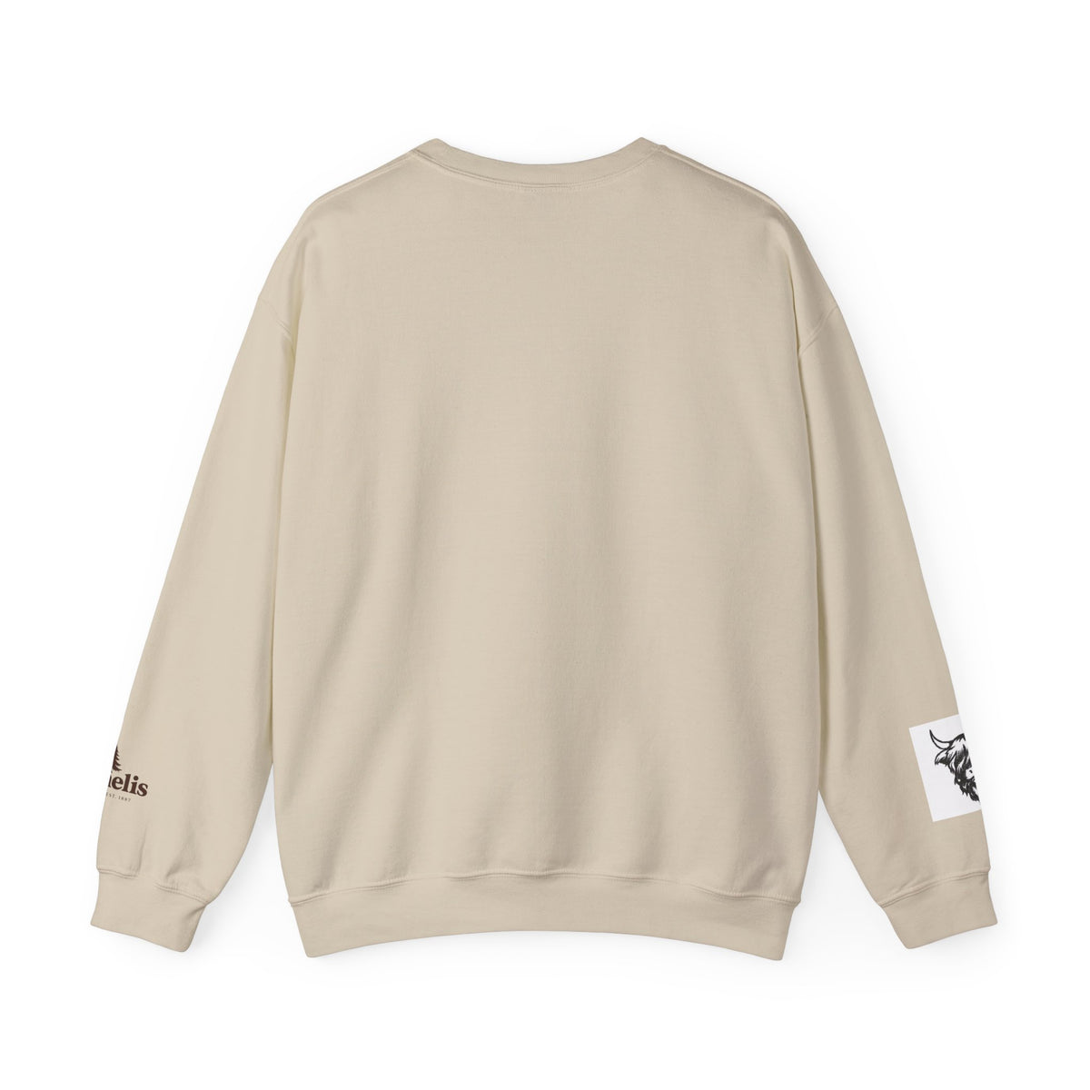 In The Pines Andover, ME Crewneck Sweatshirt — Scenic River Pine Forest Sweatshirt