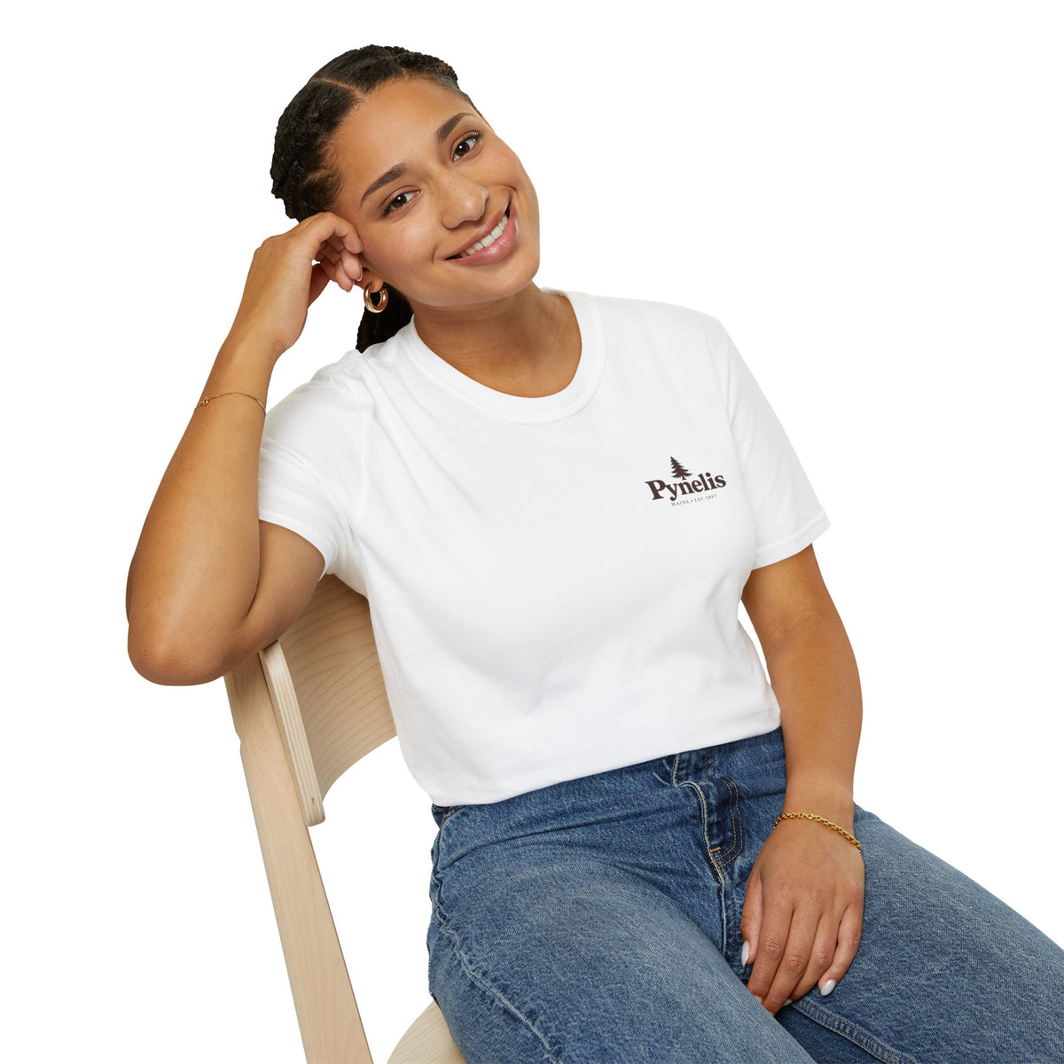 Pynelis Highland Cow Tee — “A Little Fluff, A Little Snout, A Lot of Attitude”