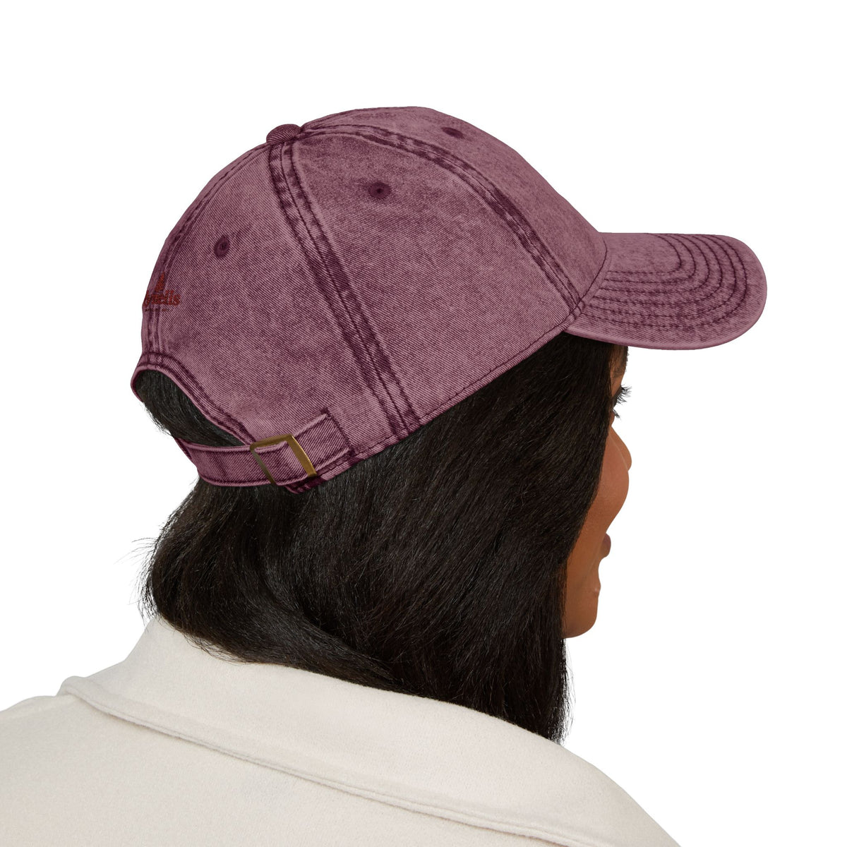 Pynelis Vintage Embroidered Baseball Cap — Retro Washed Cotton Hat