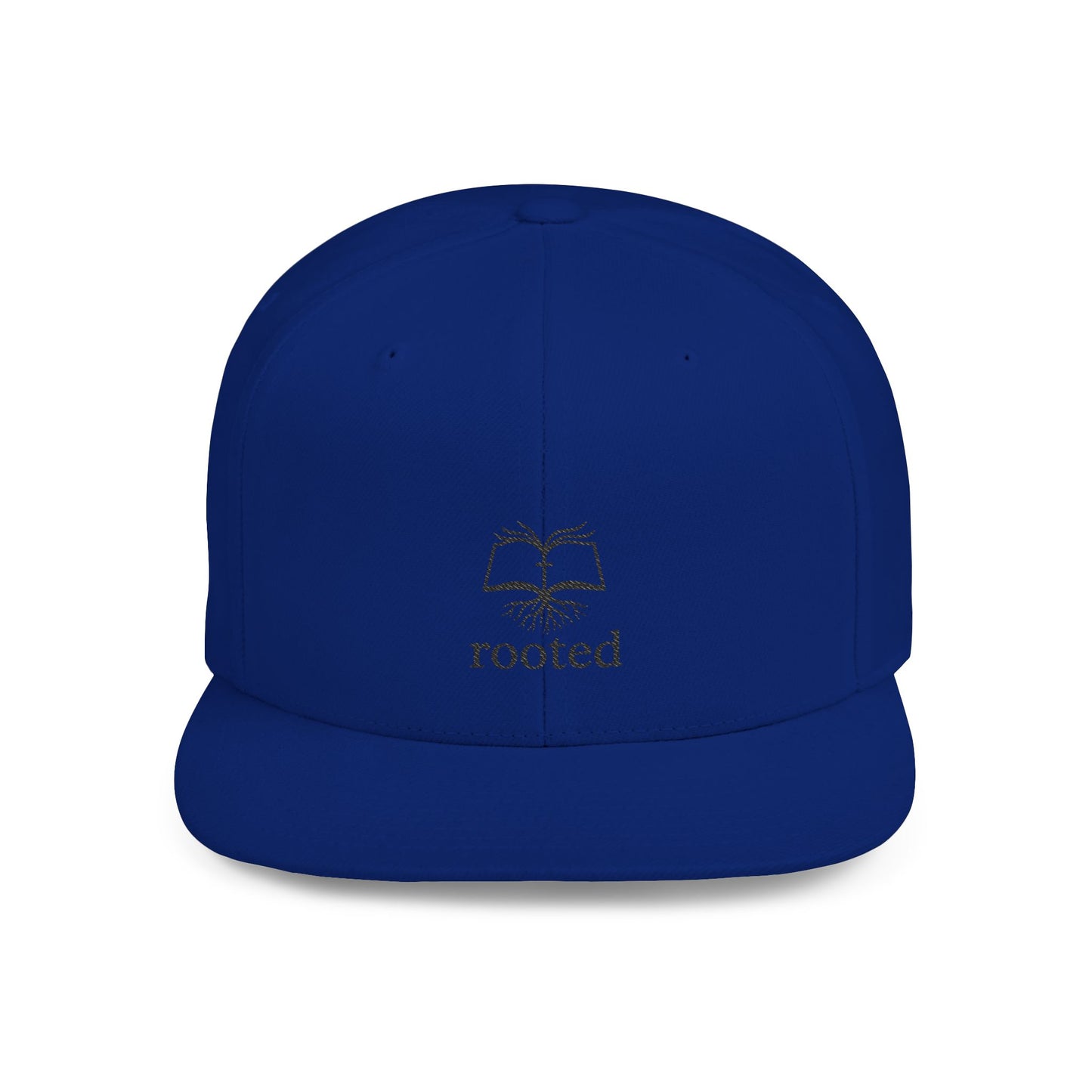 Rooted Flat Bill Snapback