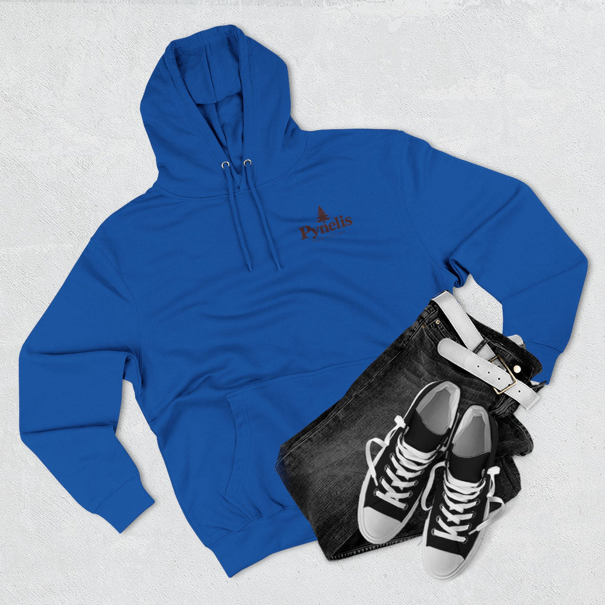 Hoodie — "In The Pines" Scenic River Woodland Hoodie (Andover, ME)