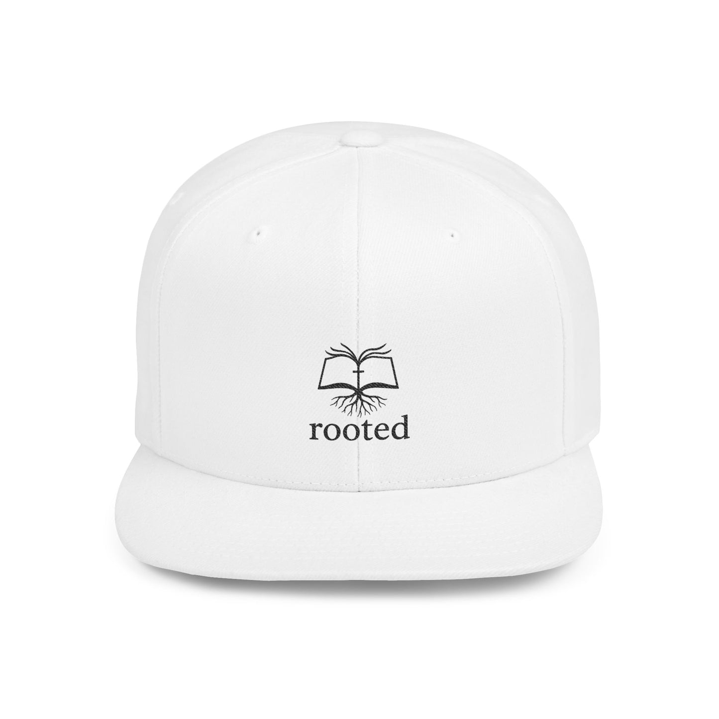 Rooted Flat Bill Snapback