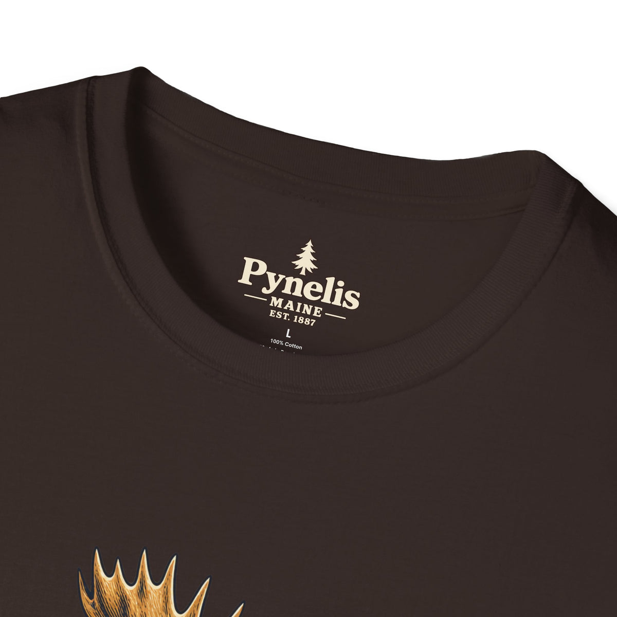 Moose Graphic T-Shirt — "The Neighbors Are Wild" Personalized Cabin Shirt