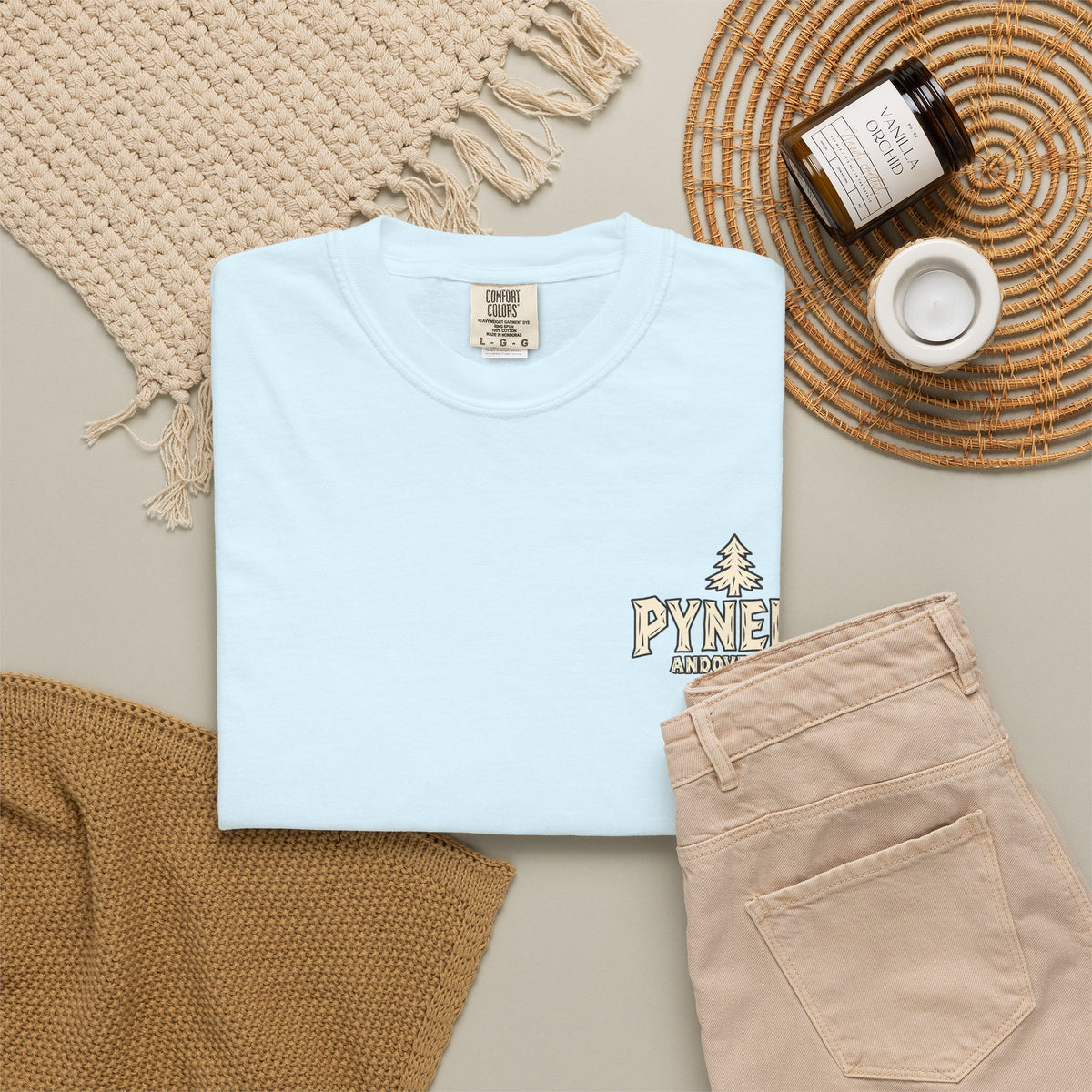 Bear Graphic T-Shirt — Pynelis Forest Vintage Logo