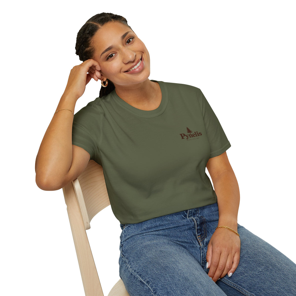 Pynelis Highland Cow Tee — “A Little Fluff, A Little Snout, A Lot of Attitude”