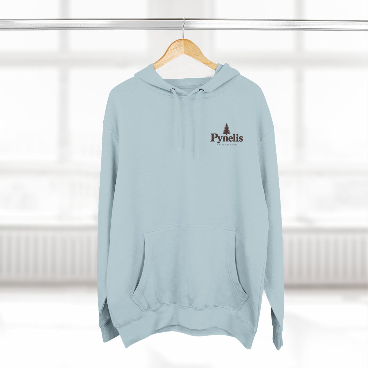 Hoodie — "In The Pines" Scenic River Woodland Hoodie (Andover, ME)