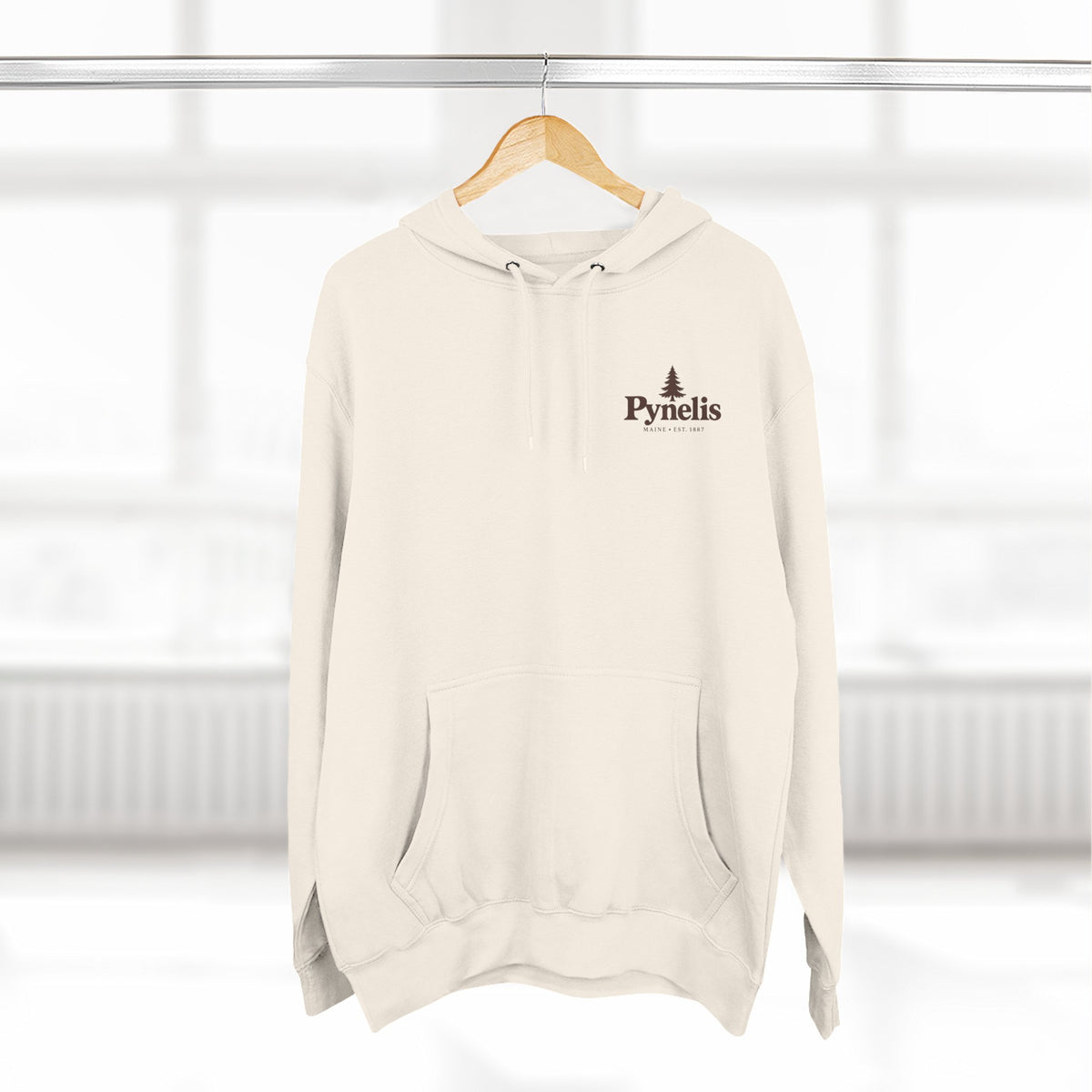 Hoodie — "In The Pines" Scenic River Woodland Hoodie (Andover, ME)