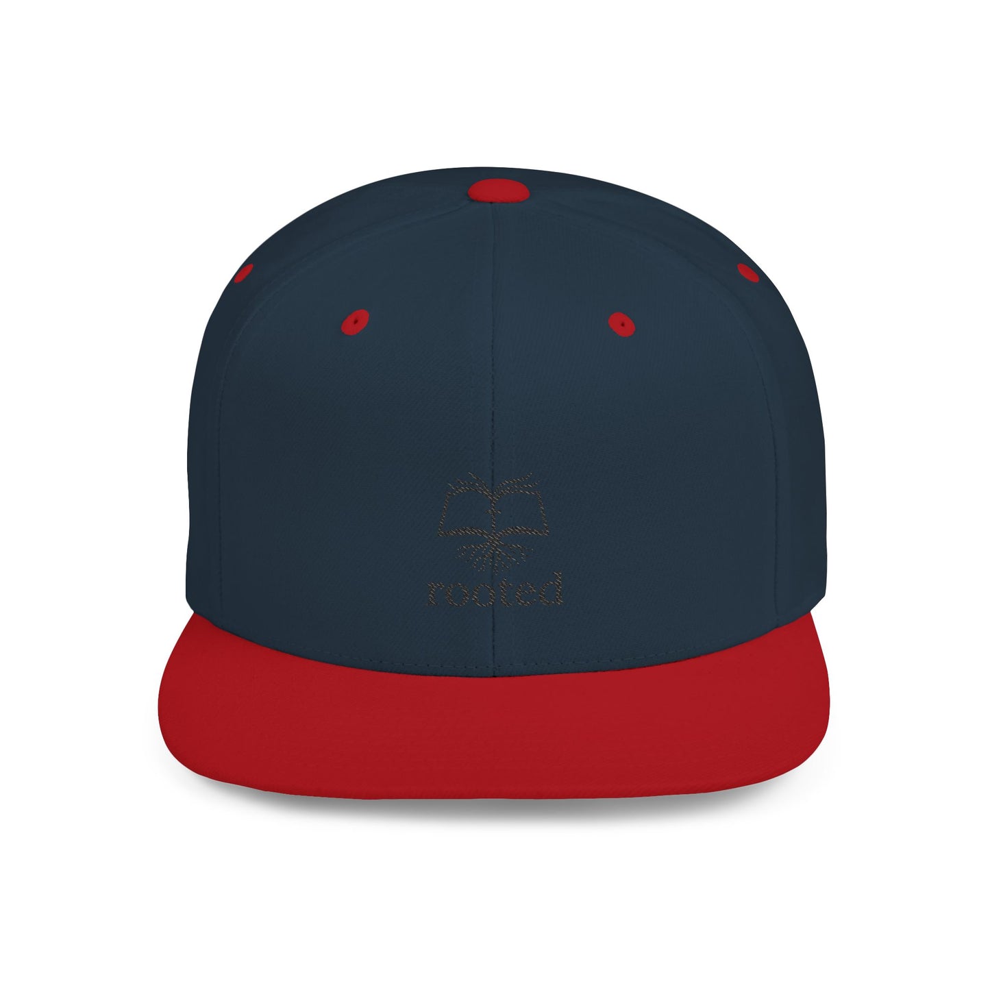 Rooted Flat Bill Snapback