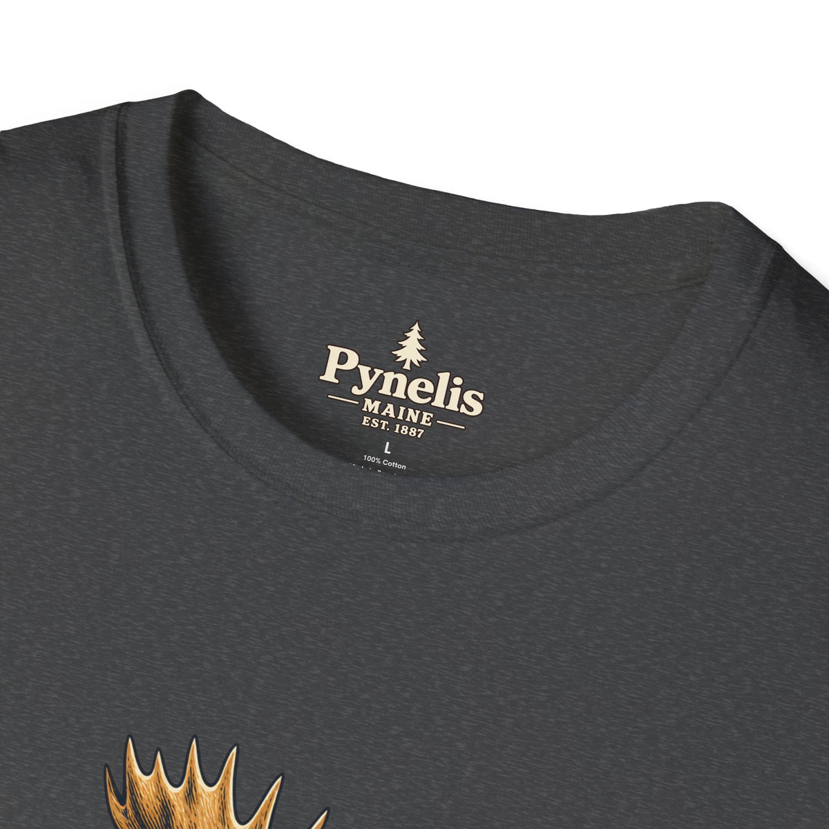 Moose Graphic T-Shirt — "The Neighbors Are Wild" Personalized Cabin Shirt