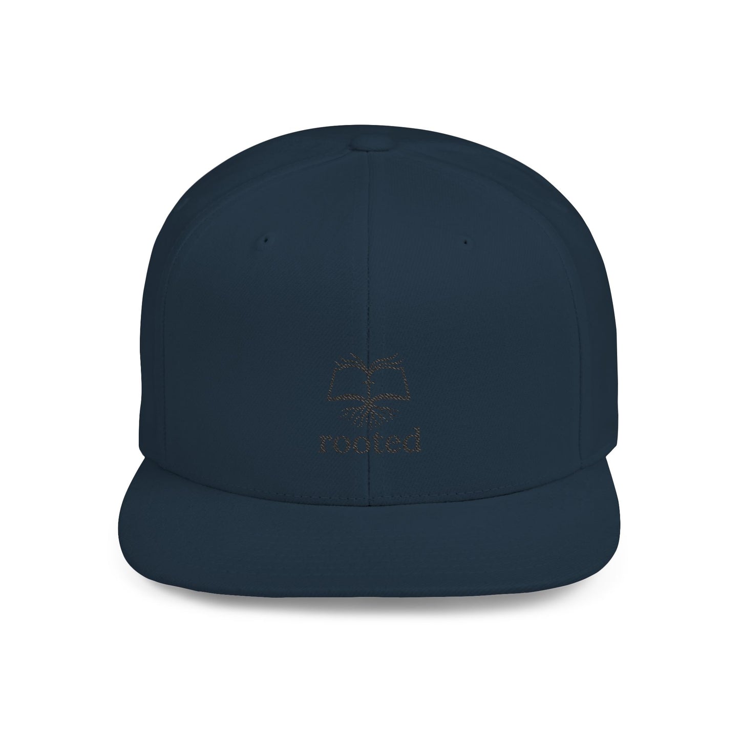 Rooted Flat Bill Snapback