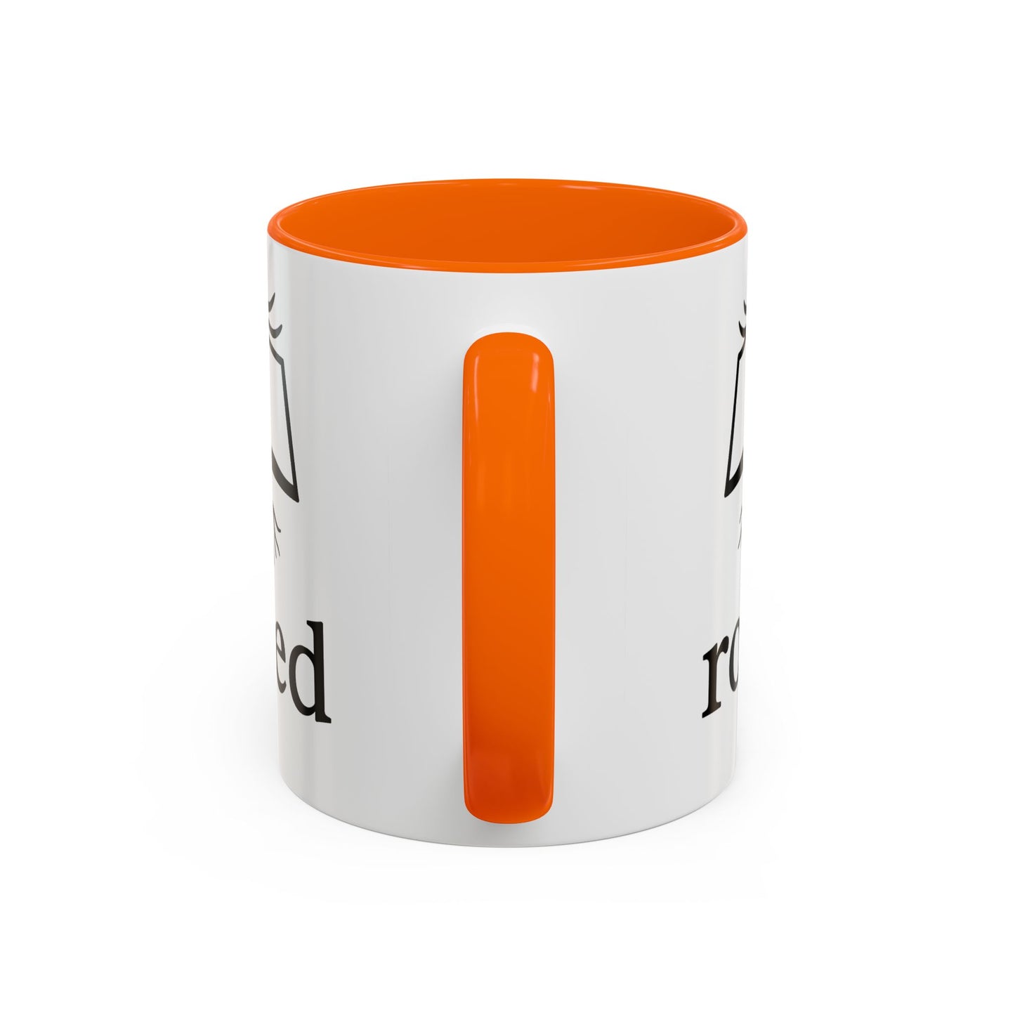 Rooted in Christ Accent Coffee Mug — 'Rooted' Logo (11/15 oz)