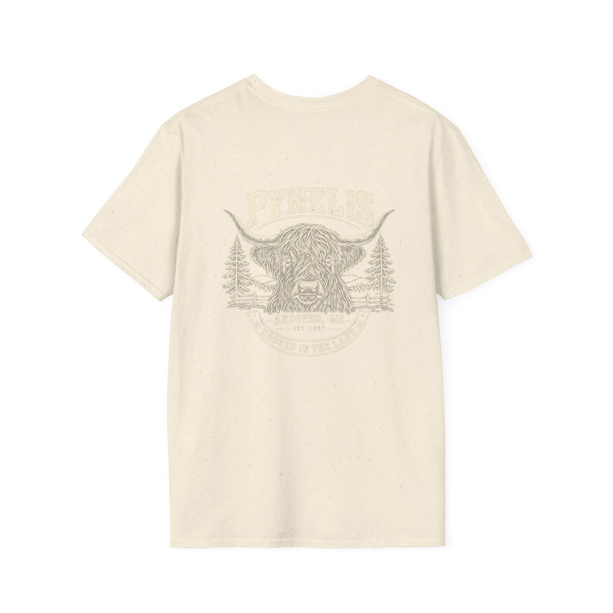 Highland Cow Graphic T-Shirt — Pynelis Ranch Vintage Bull Tee