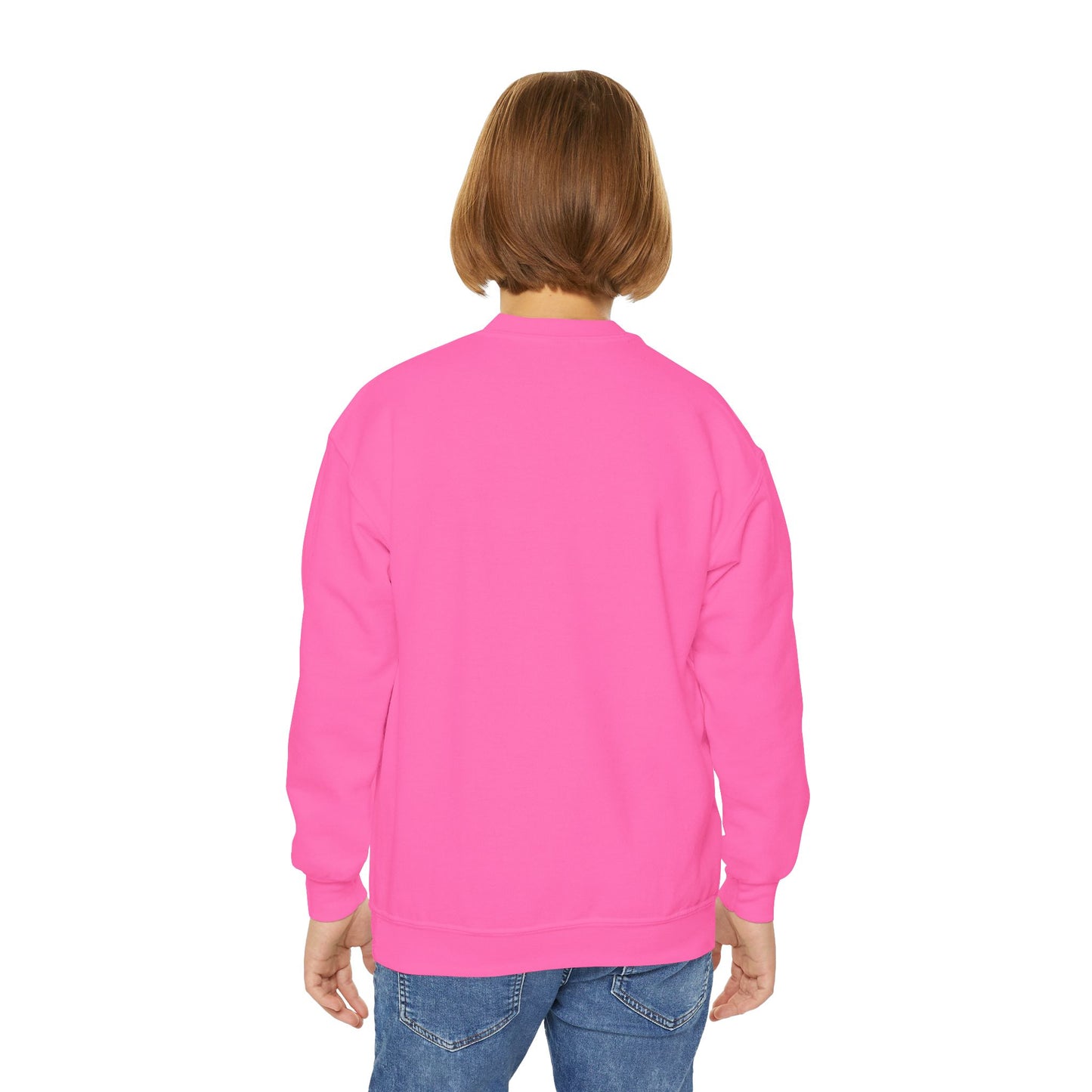 Rooted Youth Crewneck Sweatshirt – Soft Pastel Inspirational Kids Pullover