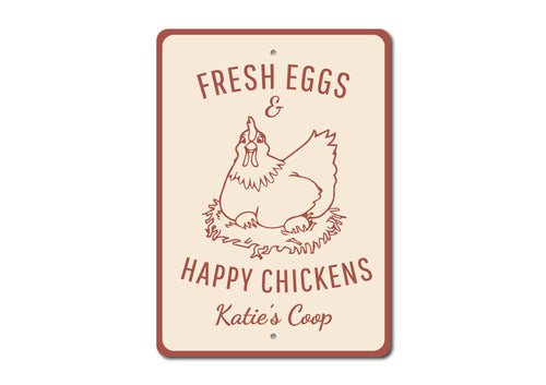 Happy Chicken Sign