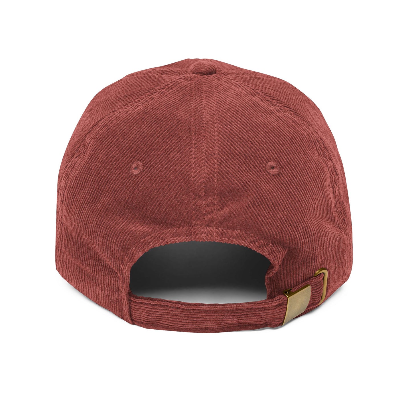 Rooted in Christ Vintage Corduroy Cap — Embroidered Christian Hat