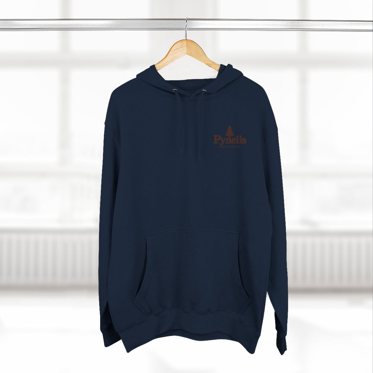 Hoodie — "In The Pines" Scenic River Woodland Hoodie (Andover, ME)