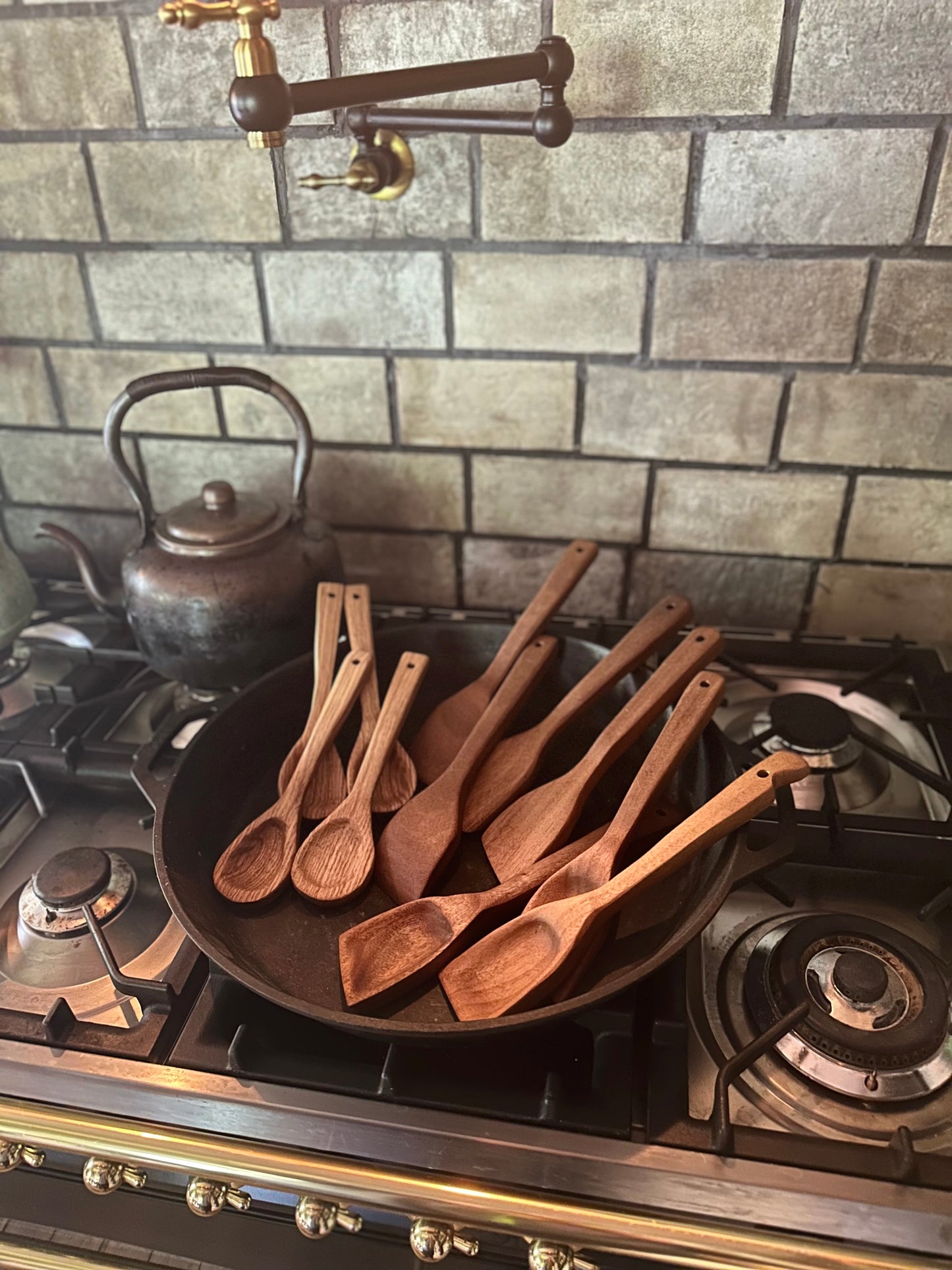 Hand Carved Maine White Oak Spoon