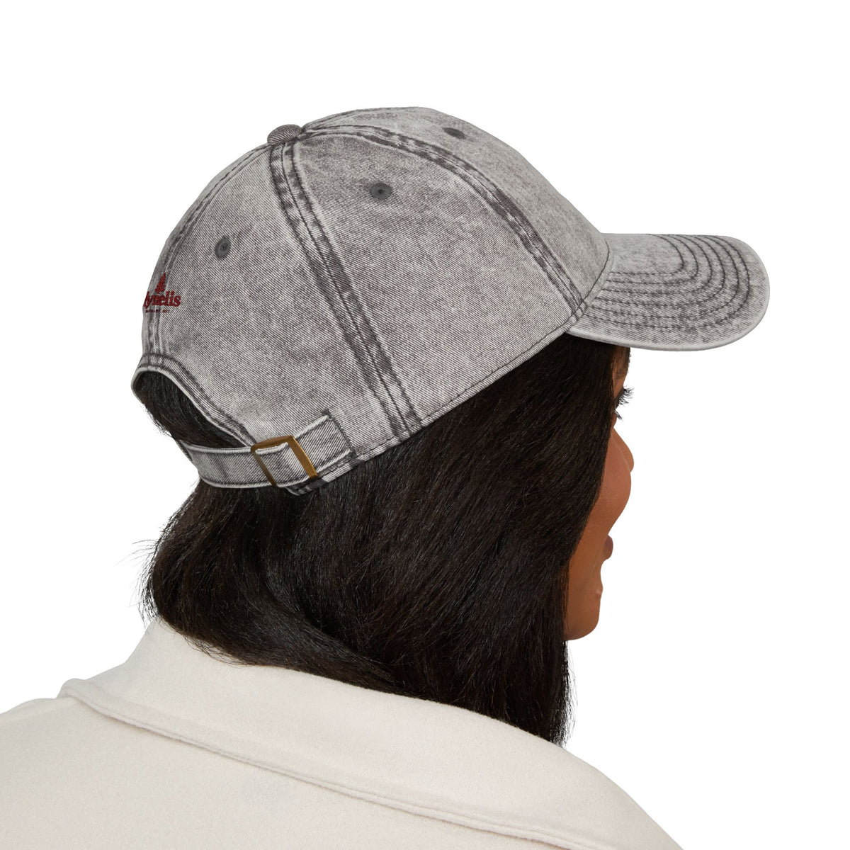 Pynelis Vintage Embroidered Baseball Cap — Retro Washed Cotton Hat